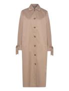 Utahbzhannah Trench Coat Trenssi Takki Beige Bzr