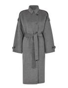 Walance Coat Outerwear Coats Winter Coats Grey Second Female