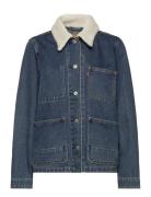 Warm Chore Coat More Time Warm Farkkutakki Denimtakki Blue LEVI´S Wome...