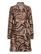 Lindacras Dress Lyhyt Mekko Brown Cras