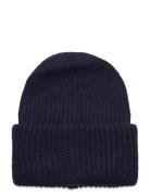 Beanie Anneli Double Fold Accessories Headwear Beanies Navy Lindex