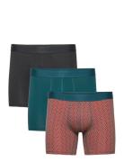 Panos Emporio 3Pk Base Bamboo Boxer Bokserit Green Panos Emporio