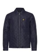 Quilted Overshirt Tikkitakki Navy Lyle & Scott