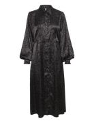 Cuhudson Long Dress Maksimekko Juhlamekko Black Culture