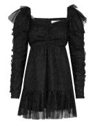 Telma Dress Lyhyt Mekko Black Love Lolita