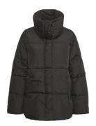 Gaiagz Puffer Jacket Vuorillinen Takki Topattu Takki Black Gestuz