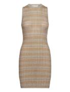 Zola Dress Lyhyt Mekko Beige Ba&sh