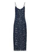 Sally Dress 15033 Maksimekko Juhlamekko Navy Samsøe Samsøe