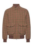 P.wool G9 Af Pocket Bombertakki Takki Brown Baracuta