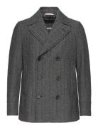 H-Hyde-Peacoat-224 Villakangastakki Black BOSS