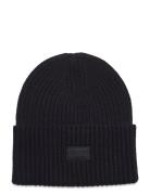 Mschkara Logo Beanie Accessories Headwear Beanies Black MSCH Copenhage...