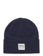 Mschmojo Logo Beanie Accessories Headwear Beanies Navy MSCH Copenhagen