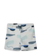 Otto Printed Swim Pants Uimashortsit Blue Liewood