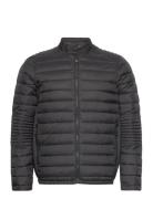 Jacket Slim Vuorillinen Takki Topattu Takki Black Replay