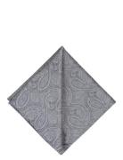 Paisley Silk Pocket Square Taskuliina Grey Portia 1924