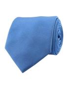 Solid Silk Tie Solmio Kravatti Blue Portia 1924