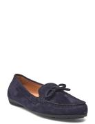 Moccasin Loafer Loaferit Matalat Kengät Navy Gabor