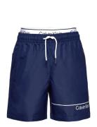 Medium Double Wb Uimashortsit Blue Calvin Klein