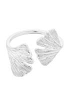 Biloba Ring Sormus Korut Silver Pernille Corydon