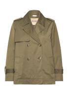 Mmsilma Short Trenchcoat Trenssi Takki Khaki Green MOS MOSH