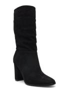 Artizan Ii Suede Boot Korkeavartiset Saapikkaat Black Lauren Ralph Lau...