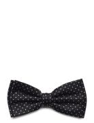 Dots Silk Bow Tie Rusetti Navy Portia 1924