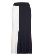 Rwb Colour Block Rib Maxi Skirt Pitkä Hame Multi/patterned Tommy Hilfi...