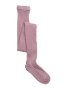 Capsule Wool Tights Sukkahousut Pink Mp Denmark