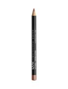 Slim Lip Pencil Huulikynä Meikki Brown NYX Professional Makeup