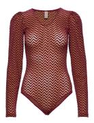 Dina Bodystocking Body Alusmekko Pink Underprotection