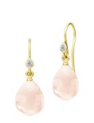 Prima Ballerina Earrings - Gold/Blush Korvakoru Korut Gold Julie Sandl...