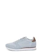 Ydun Suede Mesh Ii Matalavartiset Sneakerit Tennarit Blue WODEN