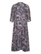 Alice Dress Polvipituinen Mekko Grey NORR