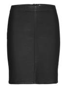 Objbelle Mw Supercoated Skirt Polvipituinen Hame Black Object