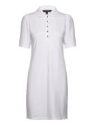 Collared Shift Dress Lyhyt Mekko White Lauren Ralph Lauren