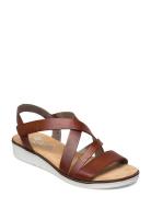 63663-24 Matalapohjaiset Sandaalit Brown Rieker