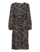 Kaerina Dress Polvipituinen Mekko Multi/patterned Kaffe