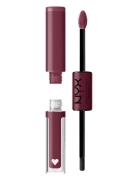 Shine Loud Pro Pigment Lip Shine Huulikiilto Meikki Purple NYX Profess...