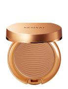 Silky Bronze Natural Veil Compact Bronzer Aurinkopuuteri Brown SENSAI