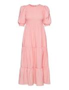 Mazzigz Ss Dress Polvipituinen Mekko Pink Gestuz