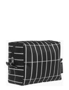 Vilja Pieni Tiiliskivi Cosmetic Bag Toilettilaukut Black Marimekko Hom...