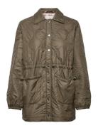 Recycle Polyester Jacket Tikkitakki Brown Rosemunde