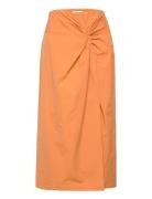 Marcena Skirt Pitkä Hame Orange Stylein