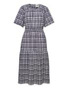 Hamilton Cut Dress Polvipituinen Mekko Multi/patterned Just Female