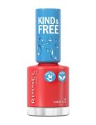 Rimmel Kind & Free Clean Nail Kynsilakka Meikki Orange Rimmel