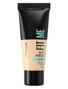 Maybelline New York Fit Me Matte + Poreless Foundation 110 Porcelain M...