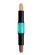 Wonder Stick Dual-Ended Face Shaping Contouring Varjostus Meikki NYX P...