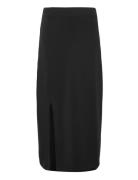 Ellemw Skirt Polvipituinen Hame Black My Essential Wardrobe