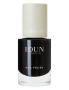 Nail Polish Onyx Kynsilakka Meikki Black IDUN Minerals