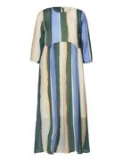 Objtakumi 3/4 Midi Dress 126 Polvipituinen Mekko Green Object